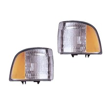 Signal Side Marker Lights Pair Set for 94-02 Dodge Ram (Non-Sport) Left & Right