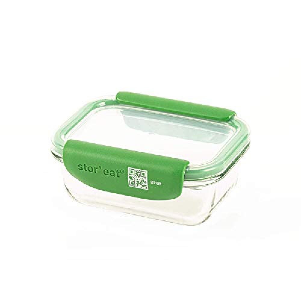 Contenitore Mastrad Stor'Eat 370ml: Vetro Eco-Friendly e Smart