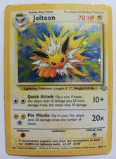 Jolteon Pokemon Card Holo WOTC 4/64 Jungle Set Rare Vintage 1999 Original HP