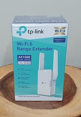 NEW SEALED! TP-LINK AX1500 RE505X Wi-Fi 6 Dual-Band Range Extender Gigabit
