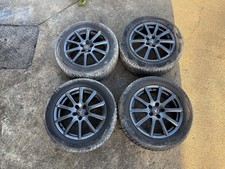 WOLFRACE EUROWINTER MULTISPOKE ALLOY WHEELS, 225/55/R17 WINTER TYRES 7JX17H2