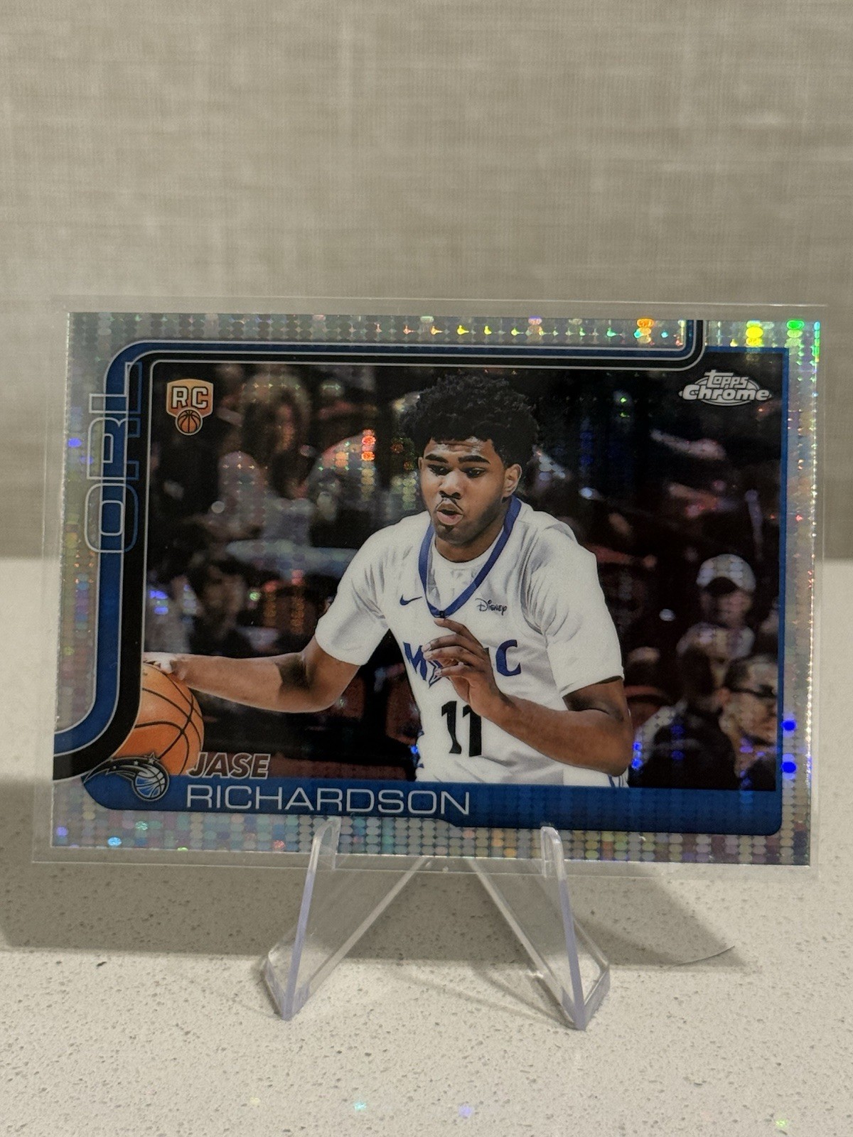 2025-26 Topps Chrome Jase Richardson Pulsar Refractor Rookie RC #275 Magic 🔥📈