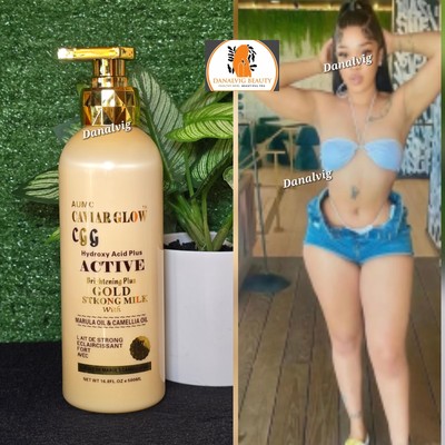 AUMC CAVIAR  GLOW ROYAL CGG  BODY MILK 500ML X1. SUPER ACTIVE ,SHIPS FAST
