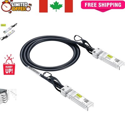 Compact 10G DAC Cable - 0.25m Direct Attach Copper, Seamless Support