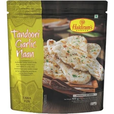 2-Pack Haldiram Naan, Tandoori Garlic    