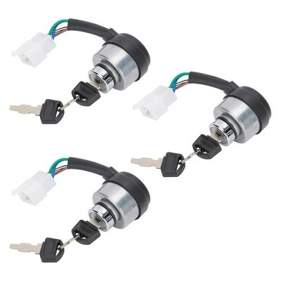 Generator Ignition Switch, 4-Wire Switch with Key Starter Switches... 