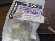 New 83 ea Platinum Tools 105020 / Shielded EZ-RJ45 Cat 5e/6 Connectors Inter Grd