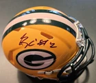 Brandon Cisse Green Bay Packers autograph mini helmet, 2nd round pick w/COA