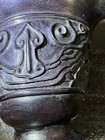 Rare Antique/ Vtg. Chinese Wood Carved Libation Cup — photo 8