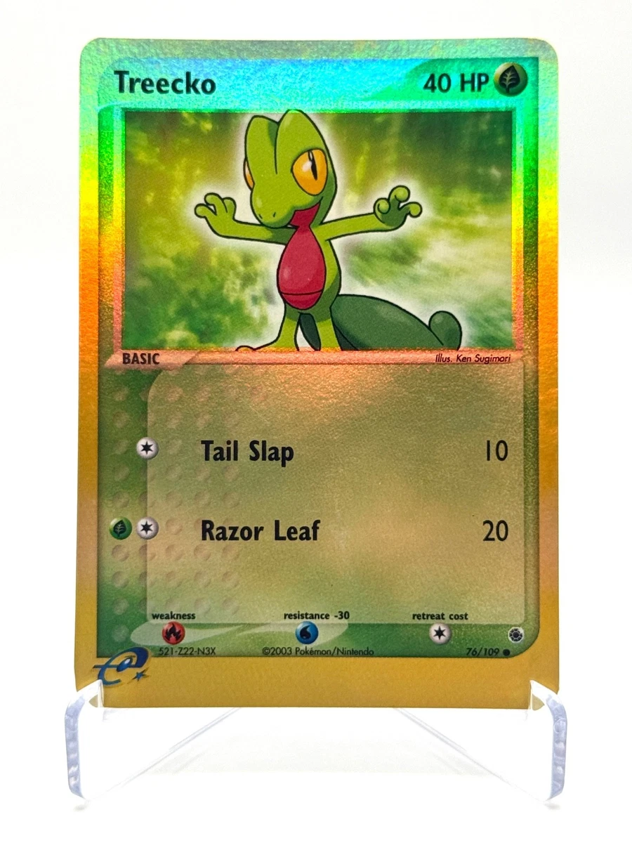【希少】Treecko キモリ 76/109 ● eカード English キラ Treecko 76/109 Ruby and Sapphire for sale | eBay