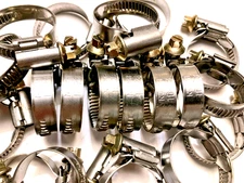 Lot of 25 PCs Norma Hose Clamp 16-28 mm Range / 9 mm Width