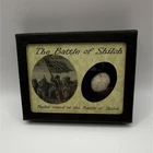 Civil War Battle of Shiloh Original Bullet Relic Militaria Display