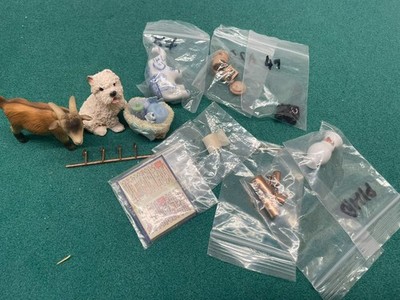 Puppenhaus Miniaturen im Maßstab 1:12 - gemischtes zufälliges Konvolut MX28