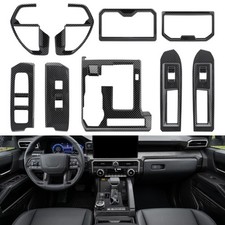 Glossy Interior Trim Covers Sets Fit for 2024 2025 2026 Toyota Tacoma Double ...