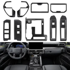 Glossy Interior Trim Covers Sets Fit for 2024 2025 2026 Toyota Tacoma Double ...