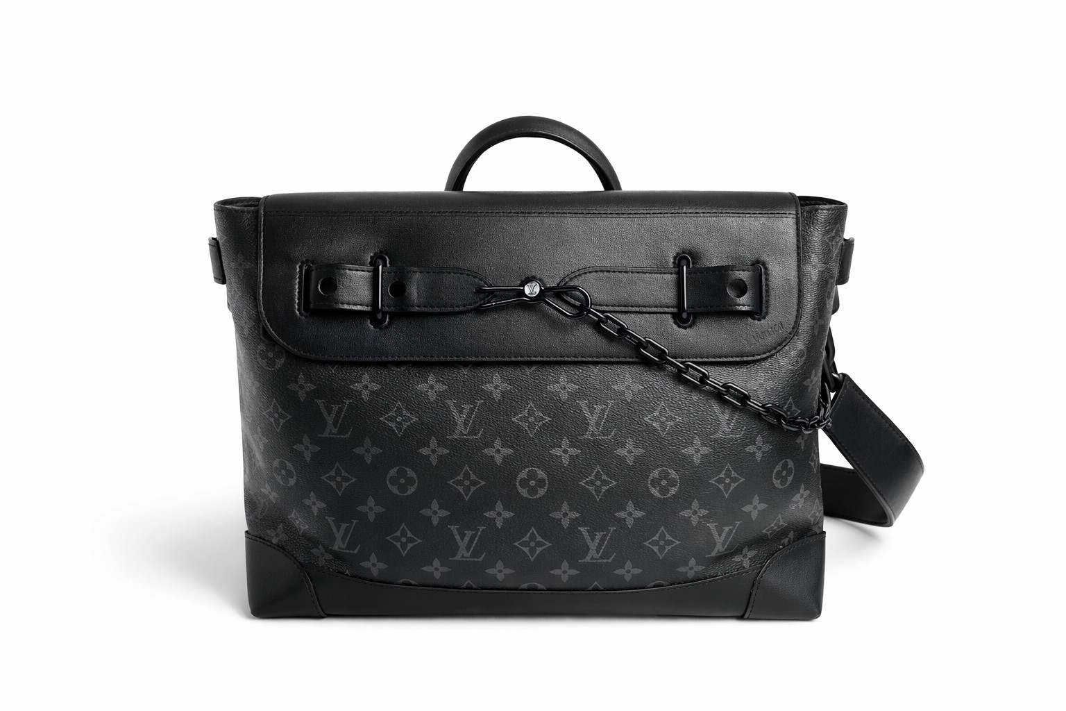 Louis Vuitton Monogram Eclipse Keepall Bandoulièr… - image 1