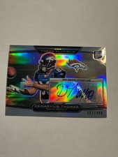 2010 Topps Platinum Demaryius Thomas Refractor /400 Rookie Auto 101 