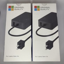 Microsoft Surface Pro Replacement NOT OEM Charger Black Model 65W - X003AJ8CD1