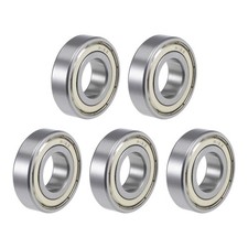 R12ZZ Deep Groove Ball Bearing 3/4x1-5/8x7/16-in Lever Bearings, 5-15pcs