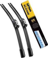 5 PLUS  Silicone Windshield Wiper Blades 22 inch 2 Pack Replacement For 2018-20
