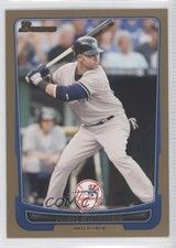 2012 Bowman Gold Border Nick Swisher #2 0t3