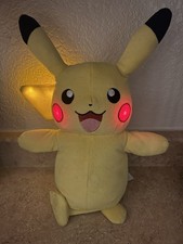 Pok mon Pikachu Interactive Plush 14 2021 Lights Up Talks Moves Toy Works