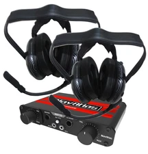 Navatlas NNT20 Intercom Set with 2 Behind the Head Headphones