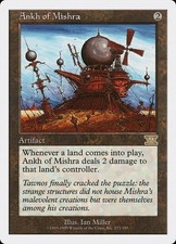 Ankh of Mishra (EX/NM) Land Damage MTG Discount: 5+ Magic Singles