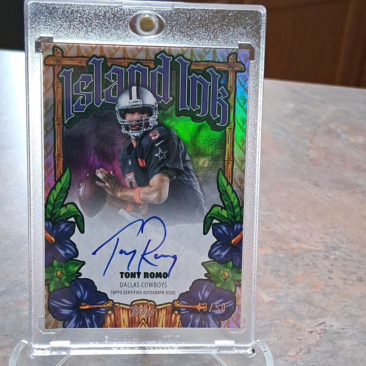 ■50周年■2010年■記念■限定■ダラス■カウボーイズ■QB■トニー・ロモ■9 Topps Tony Romo Dallas Cowboys Football Sports Trading Cards