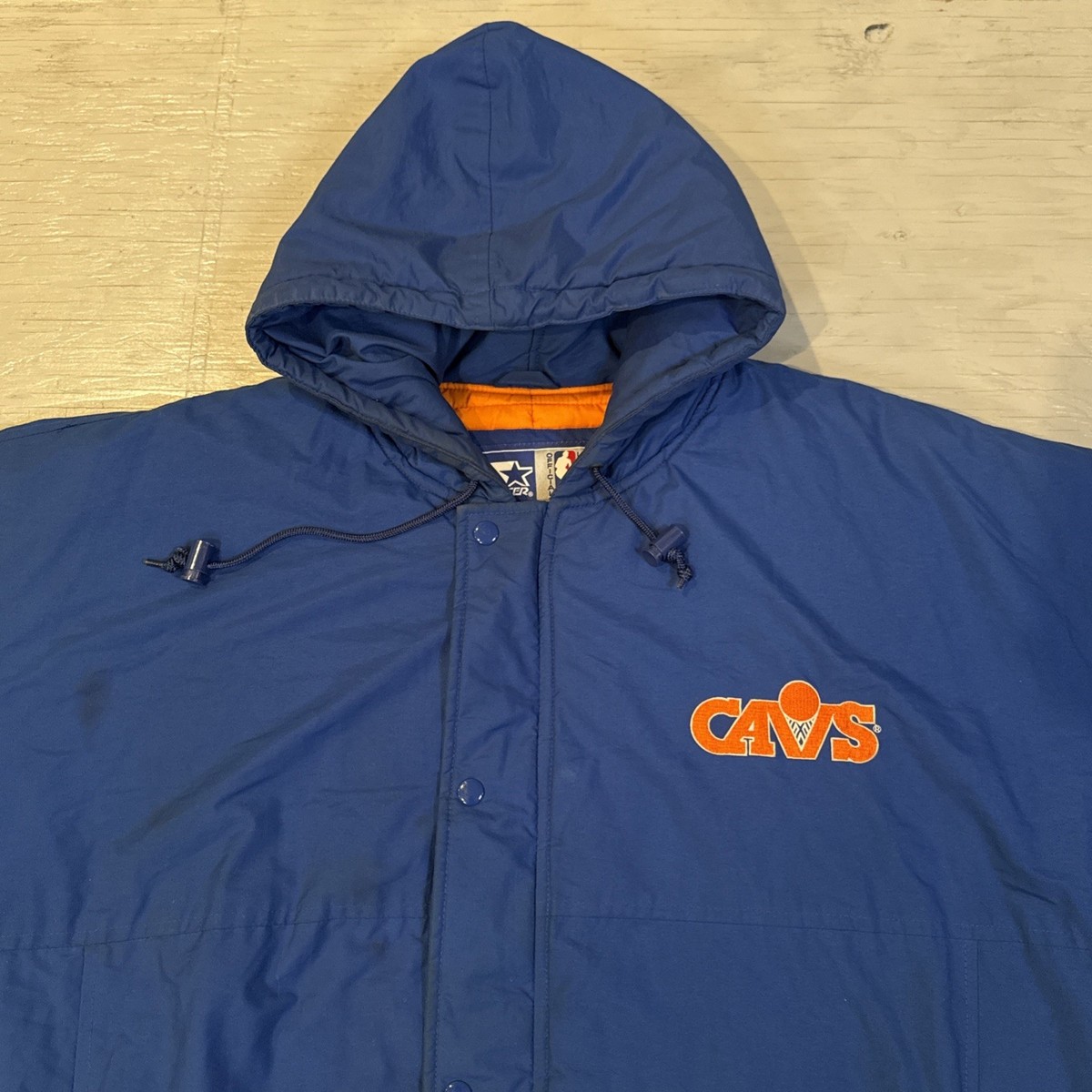 Vintage 90s NBA Starter Cleveland Cavaliers Full Zip Hooded