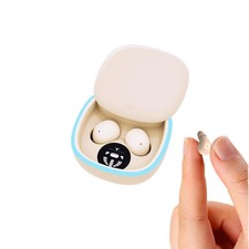 Invisible Small Mini Wireless Bluetooth Earbuds for Small Ears Sleep Low Prof...