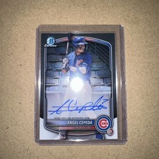 2025 Bowman Chrome Angel Cepeda Auto 
