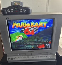 Panasonic 20" Triple Play Gaming Flat CRT TV & VCR/DVD Combo. PV-DF2004. Nice!