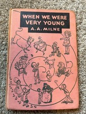 When We Were Very Young, A.A. Milne, hardcove...