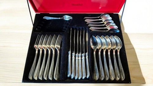 Villeroy & Boch 25-tlg. Besteckset Paloma Picasso 120er versilbert - Bild 2 von 9