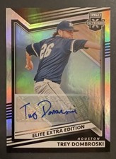Trey Dombroski 2022 Panini Elite Extra Edition Auto Autograph Astros