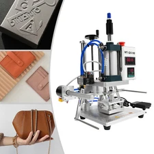 8*10cm Digital Embossing Machine Pneumatic Hot Foil Stamping Machine Press 110V