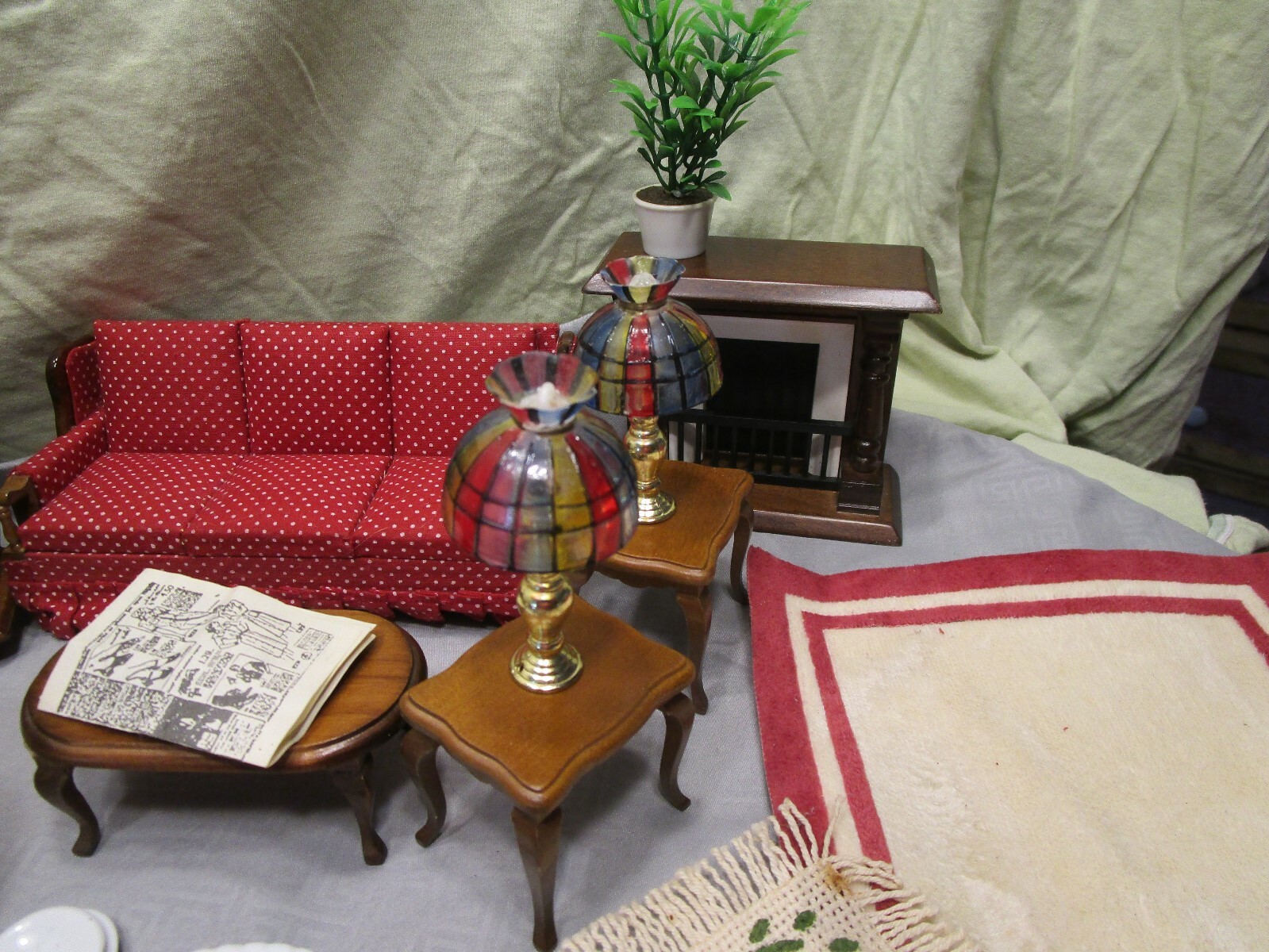 HUGE LOT 50+ MINIATURE DOLL HOUSE ACCESSORIES eBay