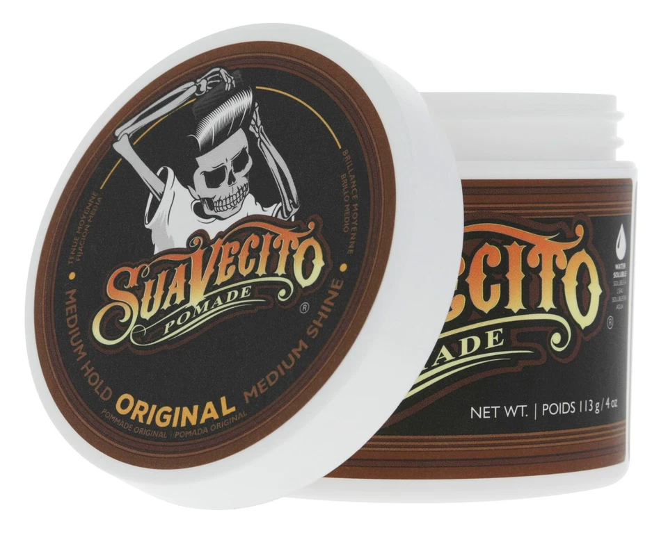 Suavecito Original Hold Pomada 4 oz. Lata Foto 4 de 4