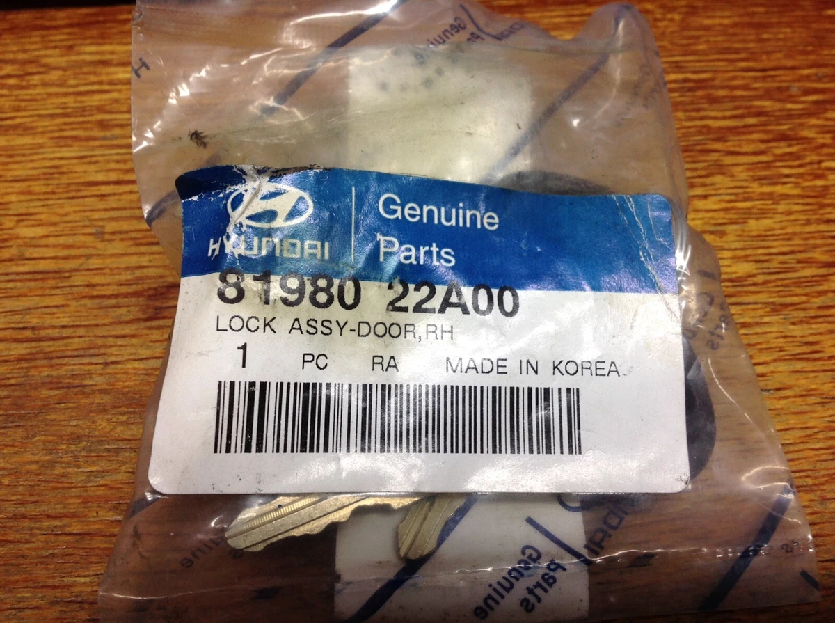 Hyundai Accent O/S Door Lock 8198022A00 (1169) | eBay 