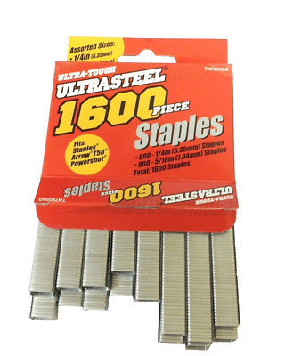 1600 Arrow T50 Stanley Powershot Staple Guns Staples Staplers 1/4 and 5/16 inch