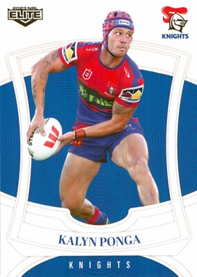 2023 Newcastle Knights NRL TLA Elite Card - Kalyn Ponga