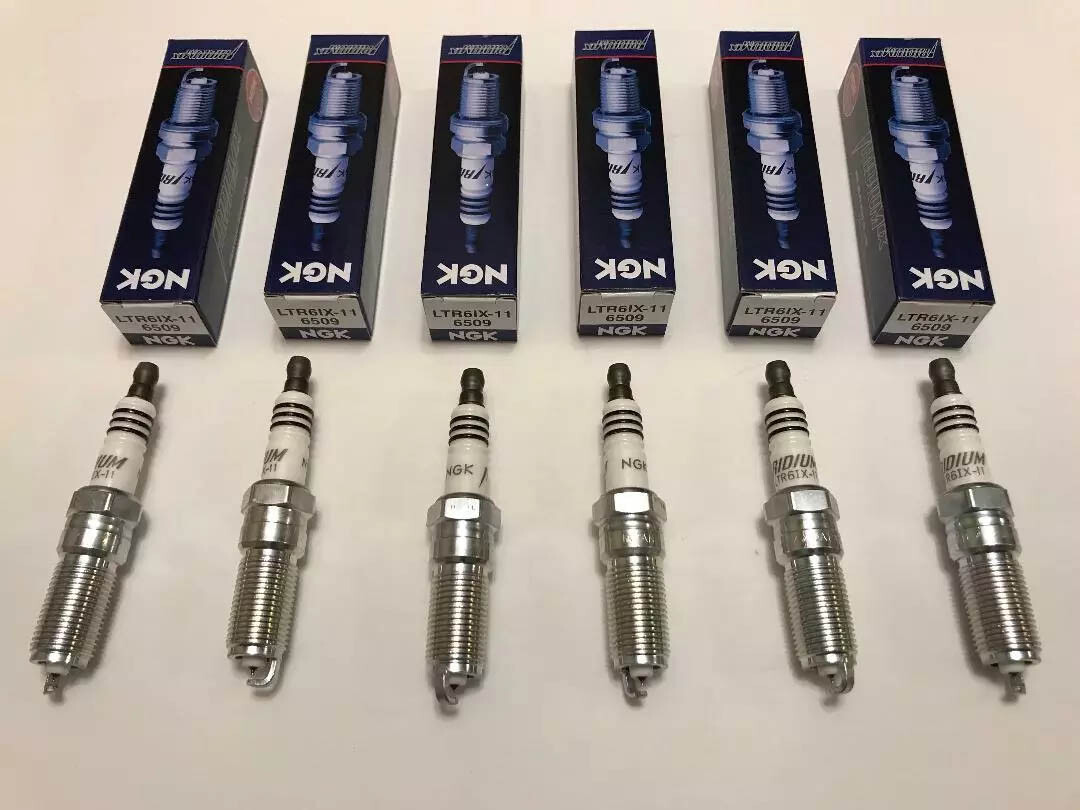 Set of 6 Genuine Spark Plug-Iridium IX NGK 6509 LTR6IX11