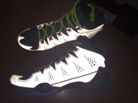 Nike Air Jordan Melo M10 Christmas Edition Trainers Reflective Silver Uk 9.5 Nike Air Jordan Melo M10 Christmas Edition Trainers Reflective Silver Uk 9.5