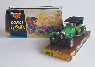 Seltenes Corgi Classic Toys Nr. 900, 1927 Bentley, - super makelloser neuwertiger Zustand