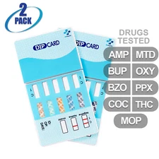 Mintegrity [2pk] 9-Panel Dip Card Urine Drug Test #MI-WDOA-295