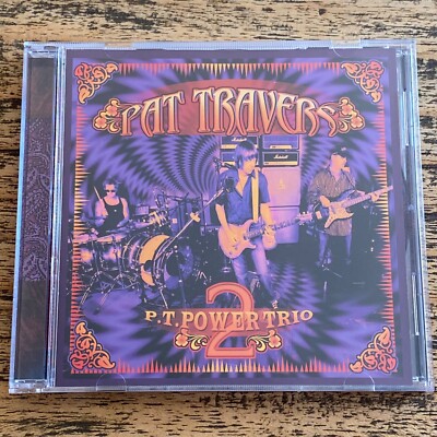 Pat Travers, P.T. Power Trio 2 [Rare, Signed]