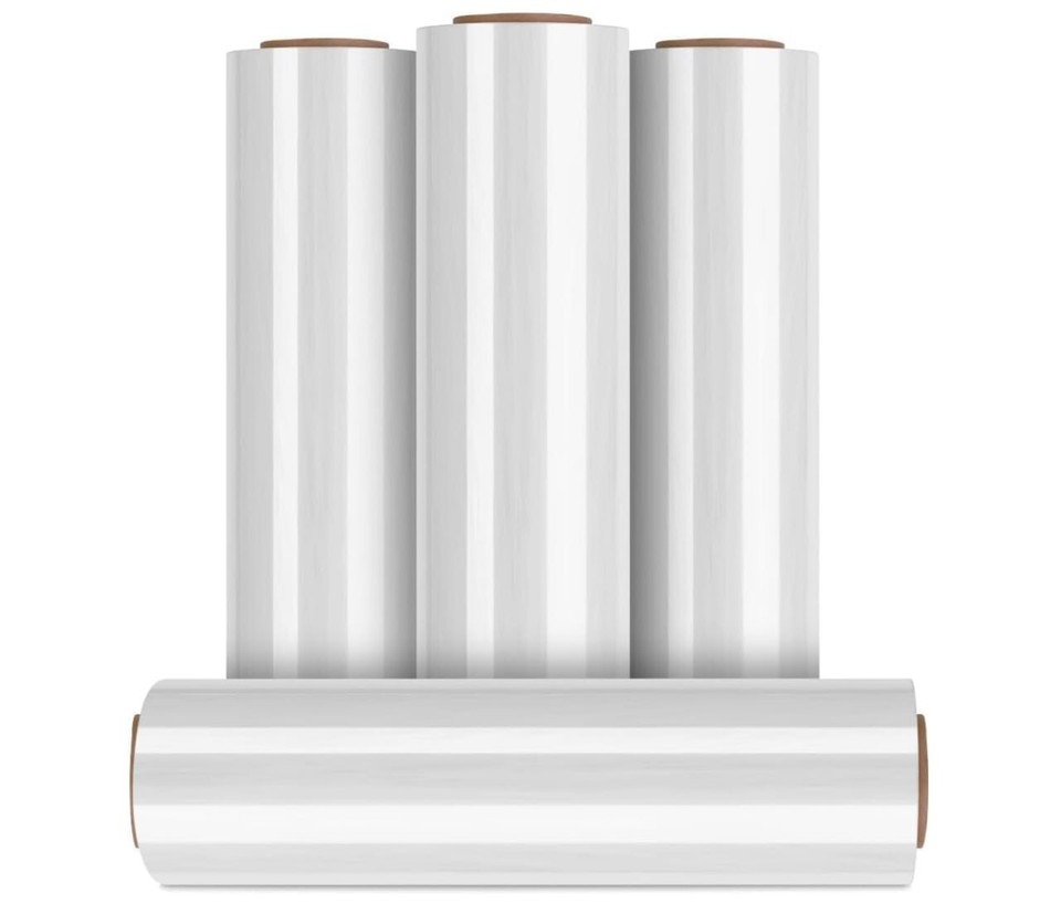 Pellicola Estensibile Per Pallet - 4 Rotoli Da 1500 Piedi, Calibro 80 - Foto 6