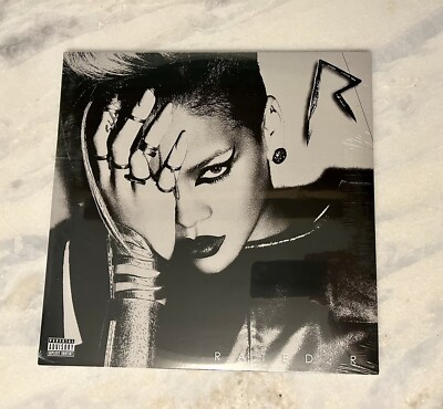 Rihanna - Rated R TRANSLUCENT BLACK ICE COLORED Vinyl 2xLP Limited