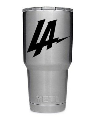 LA Chargers YETI Laser Engraved Colster, 20 or 30 oz &hellip;